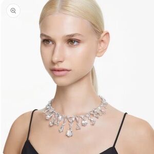 Swarovski Ariana Grande Statement Crystal Necklace discontinued $2500. Last one